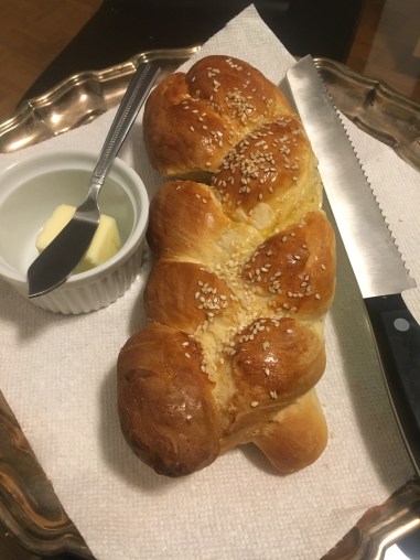 Served challah